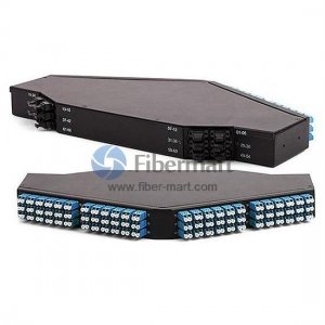 144 Ports SingleMode 12-Fasern MPO/MTP Ultra High Density 1HE Rack 144 Ports SingleMode 12-Fasern MPO/MTP Ultra High Density 1HE Rack
