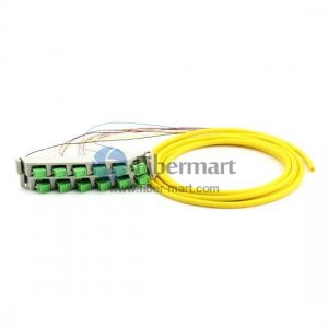 24 Ports SC Vorkonfektioniertes Glasfaser-Adapterpanel mit Glasfaser-Pigtail 24 Ports SC Vorkonfektioniertes Glasfaser-Adapterpanel mit Glasfaser-Pigtail