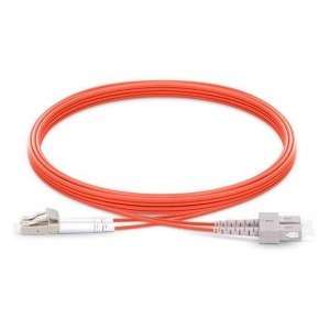 2M LC UPC auf SC UPC Duplex 2,0 mm PVC (OFNR) OM1 Multimode-Glasfaser-Patchkabel 2M LC UPC auf SC UPC Duplex 2,0 mm PVC (OFNR) OM1 Multimode-Glasfaser-Patchkabel
