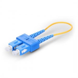 Singlemode 9/125 SC Fiber Loopback Cable 2.0mm PVC Jacket Singlemode 9/125 SC Fiber Loopback Cable 2.0mm PVC Jacket