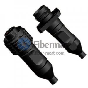 ODC-Buchse an ODC-Buchse 2 Fiber Outdoor-Kabelanschluss ODC-Buchse an ODC-Buchse 2 Fiber Outdoor-Kabelanschluss