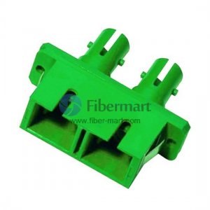 ST/APC-auf-SC/APC-Hybrid-Singlemode-Duplex-Kunststoff-Metallfaser-Adapter ST/APC-auf-SC/APC-Hybrid-Singlemode-Duplex-Kunststoff-Metallfaser-Adapter