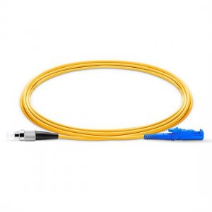 FC UPC zu E2000 UPC Simplex PVC/LSZH/OFNP 9/125 Singlemode-Glasfaser-Patchkabel FC UPC zu E2000 UPC Simplex PVC/LSZH/OFNP 9/125 Singlemode-Glasfaser-Patchkabel