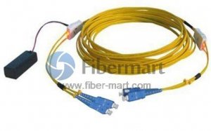 SC-SC Duplex Singlemode (9/125) Tracer-Faser-Patchkabel SC-SC Duplex Singlemode (9/125) Tracer-Faser-Patchkabel