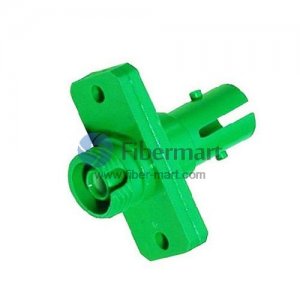 FC/APC-zu-ST/APC-Hybrid-Singlemode-Simplex-Kunststofffaseradapter FC/APC-zu-ST/APC-Hybrid-Singlemode-Simplex-Kunststofffaseradapter