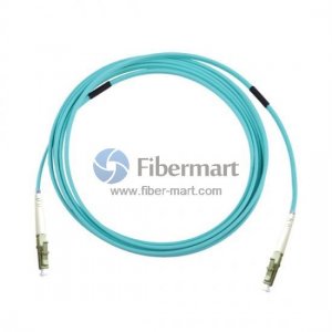 LC-LC Simplex OM3 Multimode Armored Fiber Patch Cable LC-LC Simplex OM3 Multimode Armored Fiber Patch Cable