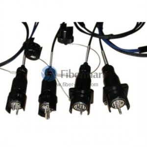 Wall-Mounted Military Field Optic Cable Connector 4 Fibers Wall-Mounted Military Field Optic Cable Connector 4 Fibers