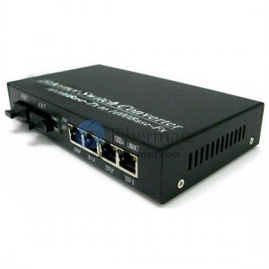 Ein Paar BIDI WDM Single Fiber 10/100/1000M 1310/1550 20km zwei Fiber Ports+4RJ45 Ethernet Medienkonverter Ein Paar BIDI WDM Single Fiber 10/100/1000M 1310/1550 20km zwei Fiber Ports+4RJ45 Ethernet Medienkonverter