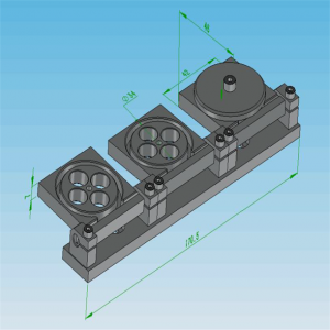 3-Paddel-Polarisationsregler 3-Paddel-Polarisationsregler