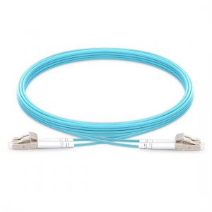 LC to LC Duplex PVC(OFNR) OM4 Bend Insensitive Fiber Patch Cable