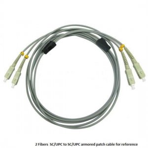 Custom LC to FC 12 Fibers OM3 Multimode Armored Breakout Cable 3.0mm Legs Custom LC to FC 12 Fibers OM3 Multimode Armored Breakout Cable 3.0mm Legs
