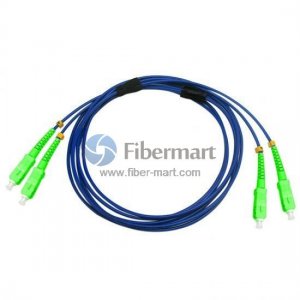 SC/APC zu SC/APC Duplex Singlemode 9/125 Armored Patchkabel SC/APC zu SC/APC Duplex Singlemode 9/125 Armored Patchkabel