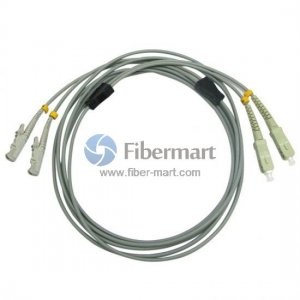 SC/UPC to LSH/UPC Duplex Multimode OM2 Armored Patch Cable SC/UPC to LSH/UPC Duplex Multimode OM2 Armored Patch Cable