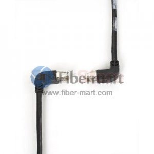 2 m CAT5e abgeschirmtes, geformtes, abgewinkeltes Patchkabel 2 m CAT5e abgeschirmtes, geformtes, abgewinkeltes Patchkabel