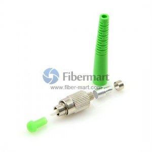 FC APC Single-Mode 9/125 Simplex 3,0 mm Boot-Größe LWL-Stecker FC APC Single-Mode 9/125 Simplex 3,0 mm Boot-Größe LWL-Stecker