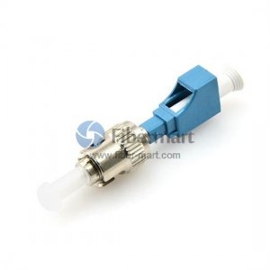 Singlemode-Simplex-Glasfaseradapter von LC-Buchse auf ST-Stecker Singlemode-Simplex-Glasfaseradapter von LC-Buchse auf ST-Stecker