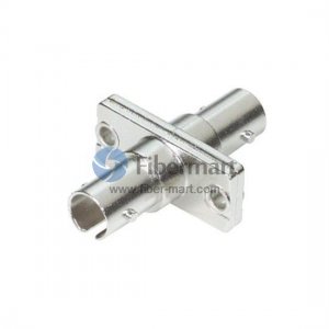 ST/UPC-zu-ST/UPC-Simplex-Rechteck-Metallfaser-Adapter ST/UPC-zu-ST/UPC-Simplex-Rechteck-Metallfaser-Adapter