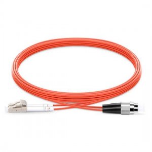 2M LC UPC auf FC UPC Duplex 2,0 mm PVC (OFNR) OM1 Multimode-Glasfaser-Patchkabel 2M LC UPC auf FC UPC Duplex 2,0 mm PVC (OFNR) OM1 Multimode-Glasfaser-Patchkabel