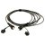 12 Fibers IP67 MPO to IP67 MPO Singlemode Waterproof Fiber Optic Patch Cable 12 Fibers IP67 MPO to IP67 MPO Singlemode Waterproof Fiber Optic Patch Cable