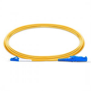 LC UPC auf E2000 UPC Simplex PVC/LSZH/OFNP 9/125 Singlemode-Glasfaser-Patchkabel LC UPC auf E2000 UPC Simplex PVC/LSZH/OFNP 9/125 Singlemode-Glasfaser-Patchkabel