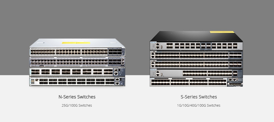 100G Switches N-Series VS S-Series