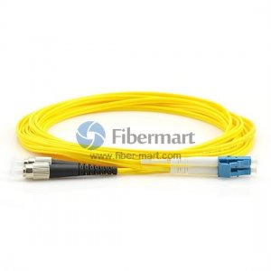 FC-LC Duplex OS2 9/125 Single-mode Fiber Patch Cable FC-LC Duplex OS2 9/125 Single-mode Fiber Patch Cable