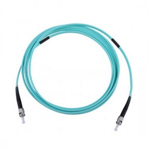 ST/UPC to ST/UPC Simplex OM3 Multimode Armored Patch Cable ST/UPC to ST/UPC Simplex OM3 Multimode Armored Patch Cable