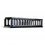2U Plastic Single-side Horizontal Cable Management Panel 2U Plastic Single-side Horizontal Cable Management Panel