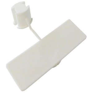 White ID Cable Labels, Inside Flag 1000pcs/pack White ID Cable Labels, Inside Flag 1000pcs/pack