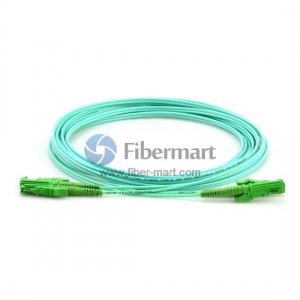 E2000-E2000 Duplex OM3 Multimode Fiber Patch Cable E2000-E2000 Duplex OM3 Multimode Fiber Patch Cable