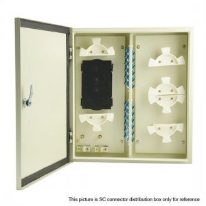48 Fibers Outdoor Wall Mountable Fiber Terminal Box as Distribution Box FS(05)B4848C 48 Fibers Outdoor Wall Mountable Fiber Terminal Box as Distribution Box FS(05)B4848C