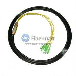 6-Fiber Multimode FC/SC/ST/LC Waterproof Fiber Pigtail 6-Fiber Multimode FC/SC/ST/LC Waterproof Fiber Pigtail