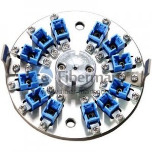 Polishing Fixture/Holder for SC/UPC 12 Connectors - Complete Polishing Fixture/Holder for SC/UPC 12 Connectors - Complete