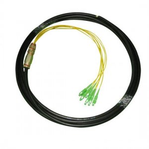 6 Fiber Singlemode 9/125 FC/SC/ST/LC Waterproof Fiber Optic Pigtail 6 Fiber Singlemode 9/125 FC/SC/ST/LC Waterproof Fiber Optic Pigtail