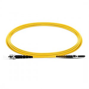 SMA905 to ST UPC Simplex PVC/LSZH/OFNP 9/125 Single Mode Fiber Patch Cable SMA905 to ST UPC Simplex PVC/LSZH/OFNP 9/125 Single Mode Fiber Patch Cable