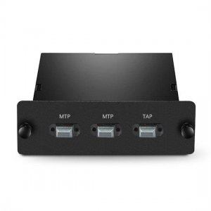 3x MTP Male, 50/50 Split Ratio, 12 Fibers, SingleMode 10GBASE TAP Cassette 3x MTP Male, 50/50 Split Ratio, 12 Fibers, SingleMode 10GBASE TAP Cassette
