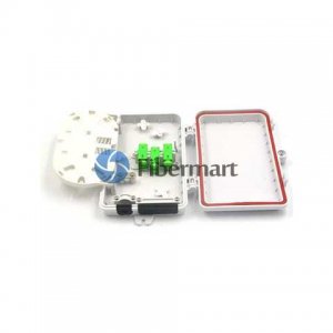 1x6 Fiber Splitter Box 6 Fiber Type A Optical Distribution Box 1x6 Fiber Splitter Box 6 Fiber Type A Optical Distribution Box