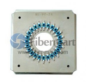 Polishing Fixture/Holder for MU/UPC 24 Connectors (MU-24 Connector Jig) Polishing Fixture/Holder for MU/UPC 24 Connectors (MU-24 Connector Jig)