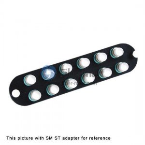12 Ports ST Corning CCH Compatible Fiber Adapter Panels (FAPs) 12 Ports ST Corning CCH Compatible Fiber Adapter Panels (FAPs)