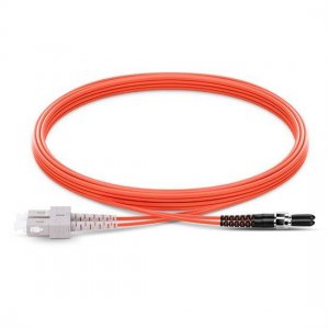 SMA905 to SC Duplex PVC/LSZH/OFNP OM2 Multimode Fiber Optic Patch Cable SMA905 to SC Duplex PVC/LSZH/OFNP OM2 Multimode Fiber Optic Patch Cable