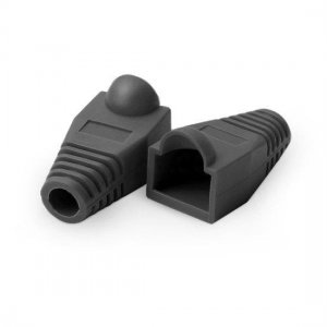 RJ45 Snagless Boot Cover 7.5mm OD Black, 50/Pack RJ45 Snagless Boot Cover 7.5mm OD Black, 50/Pack