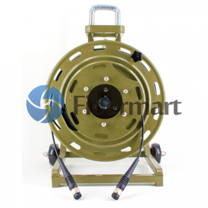 1km ODC to ODC 2 Fibers Outdoor Armored Tactical Fiber Cable 1km ODC to ODC 2 Fibers Outdoor Armored Tactical Fiber Cable