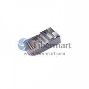 10x AMP RJ45 Shielded Plug Cat5 8P8C Lan Connector Network 10x AMP RJ45 Shielded Plug Cat5 8P8C Lan Connector Network