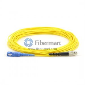 FC-SC Simplex 9/125 Single-mode Fiber Patch Cable FC-SC Simplex 9/125 Single-mode Fiber Patch Cable