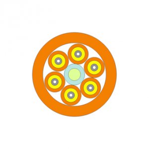 Multi Breakout LSZH Fiber Cable Multi Breakout LSZH Fiber Cable