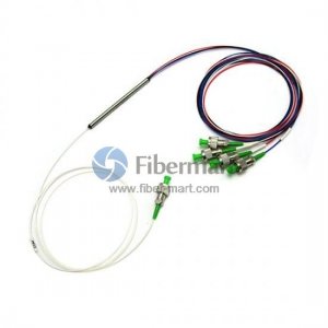 1x8 FBT Multimode Single Window 900um Fiber Splitter 1x8 FBT Multimode Single Window 900um Fiber Splitter