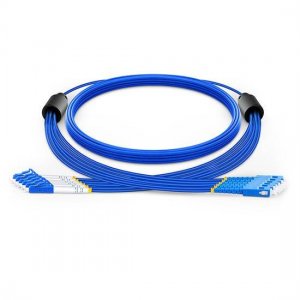 5m LC UPC to SC UPC 6 Fibers Singlemode 9/125 Armored Breakout Cable 3.0mm Legs 5m LC UPC to SC UPC 6 Fibers Singlemode 9/125 Armored Breakout Cable 3.0mm Legs