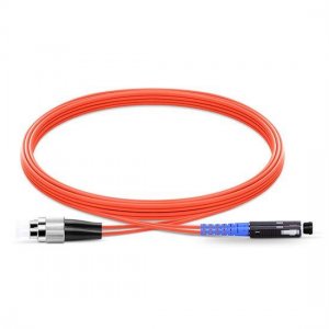 FC to MU Duplex PVC/LSZH/OFNP OM1 Multimode Fiber Optic Patch Cable FC to MU Duplex PVC/LSZH/OFNP OM1 Multimode Fiber Optic Patch Cable