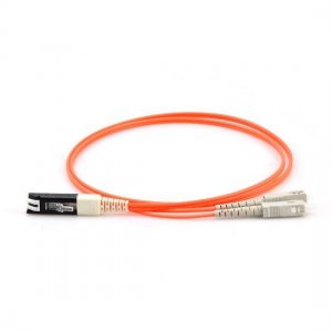 1M VF45 to SC Duplex OM2 Multimode Fiber Optic Patch Cable 1M VF45 to SC Duplex OM2 Multimode Fiber Optic Patch Cable