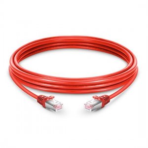 Cat5e Snagless Shielded (FTP) Ethernet Network Patch Cable, Red PVC, 10m (32.81ft) Cat5e Snagless Shielded (FTP) Ethernet Network Patch Cable, Red PVC, 10m (32.81ft)
